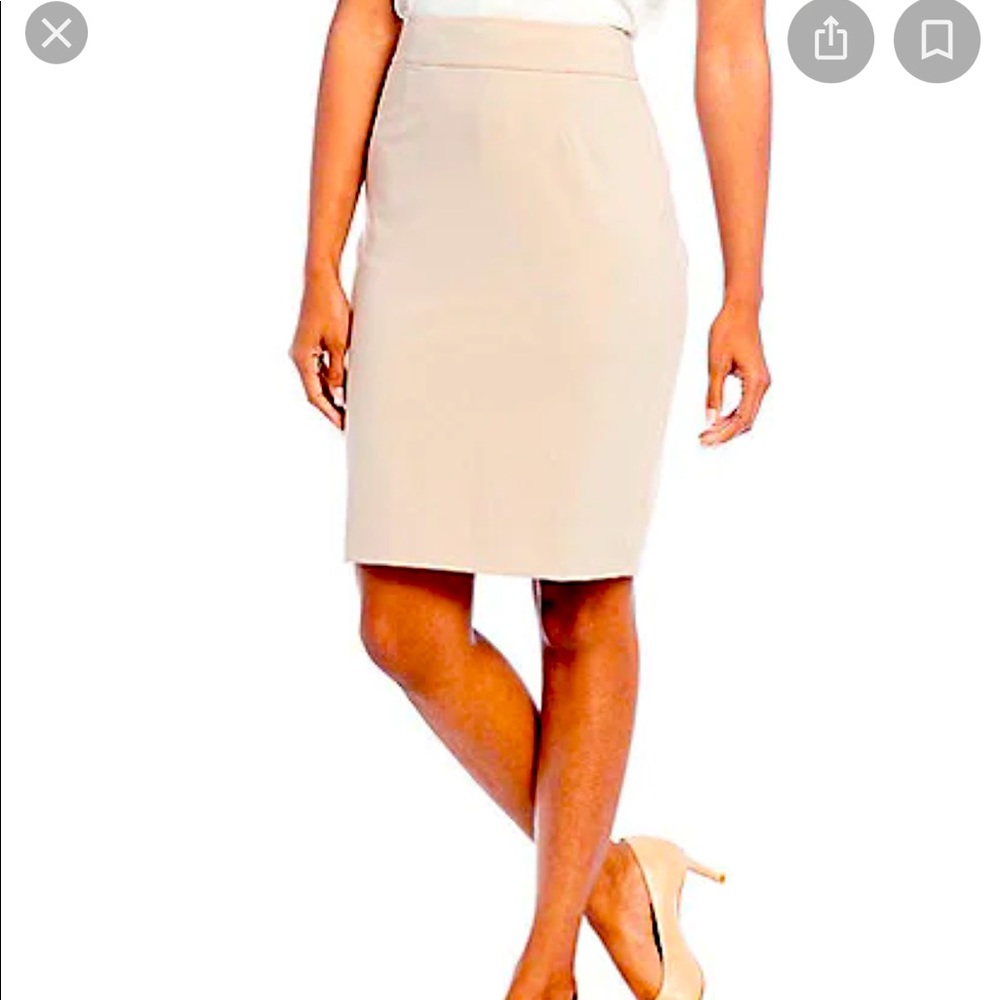 Tan color Stretch Skirt New